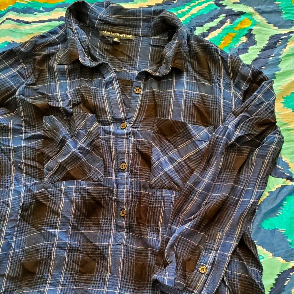 Plaid Midsleeve
